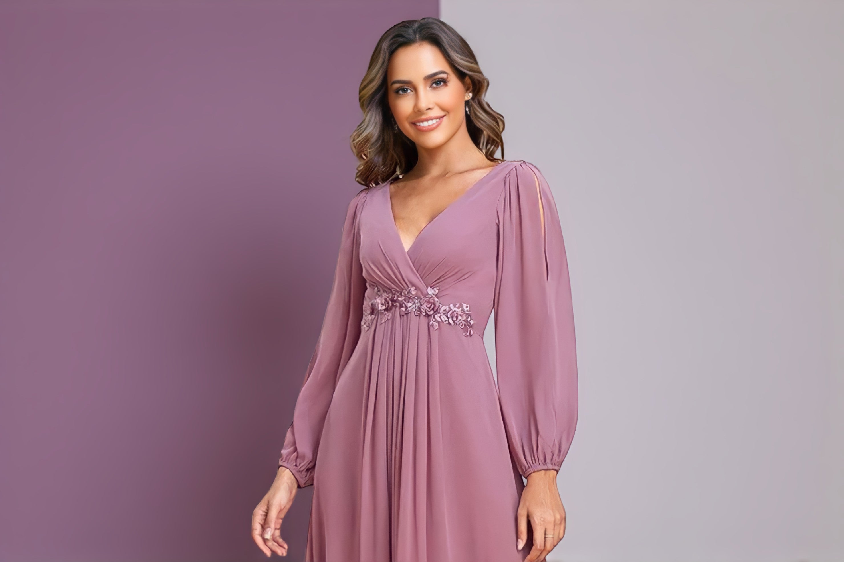 Vestido de Festa Orquídea