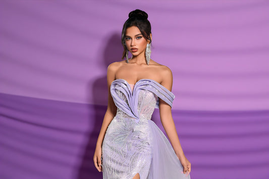 Vestido de Festa Lilás