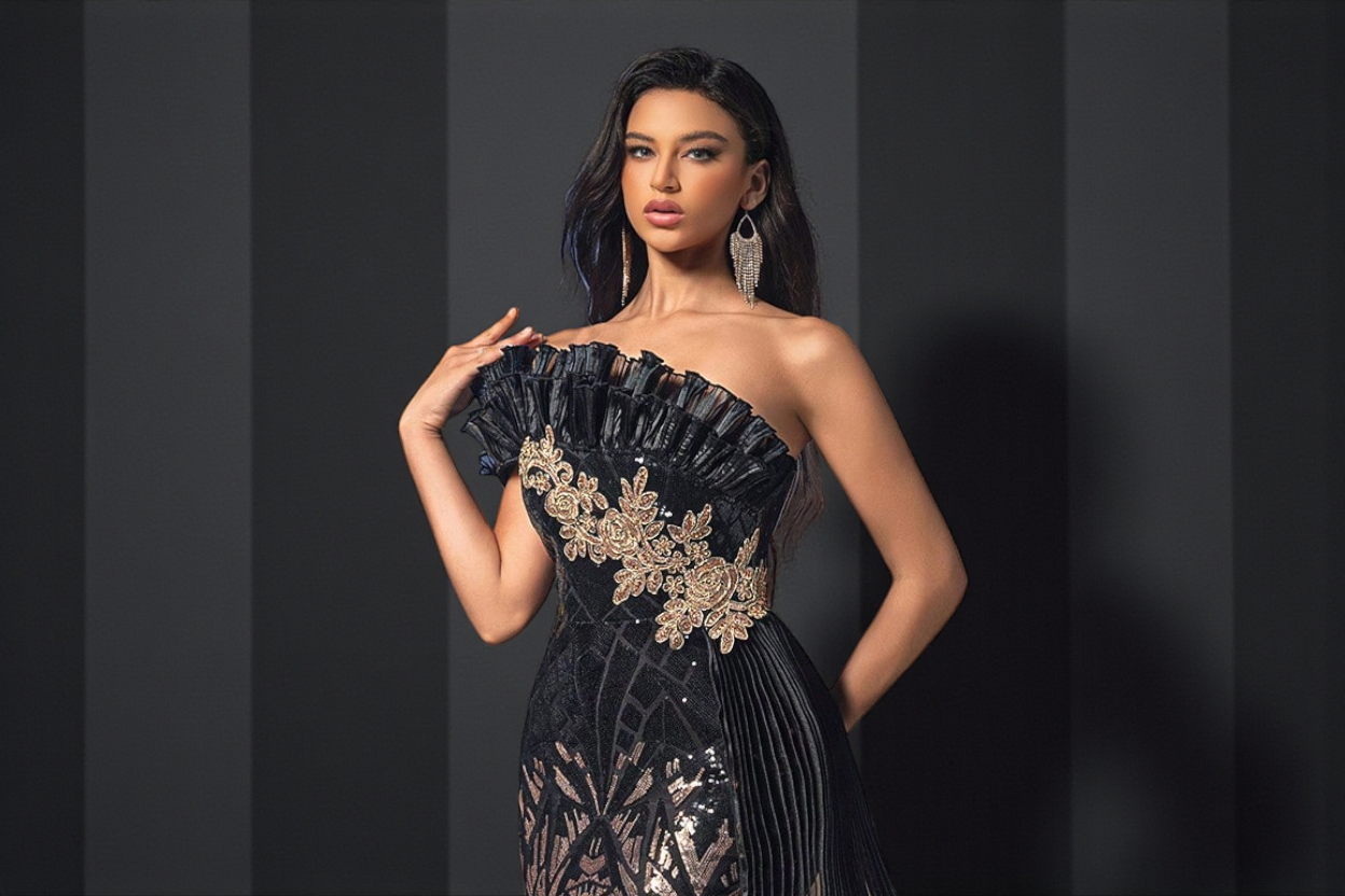 Vestido de Festa Preto