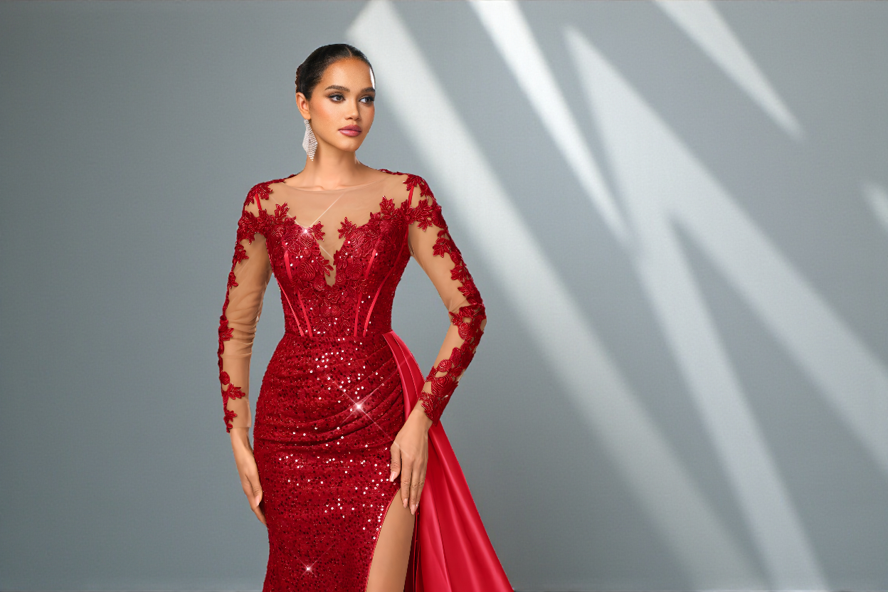 Vestido de Festa Vermelho