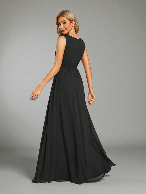 Vestido de Festa Longo Bordado Neide