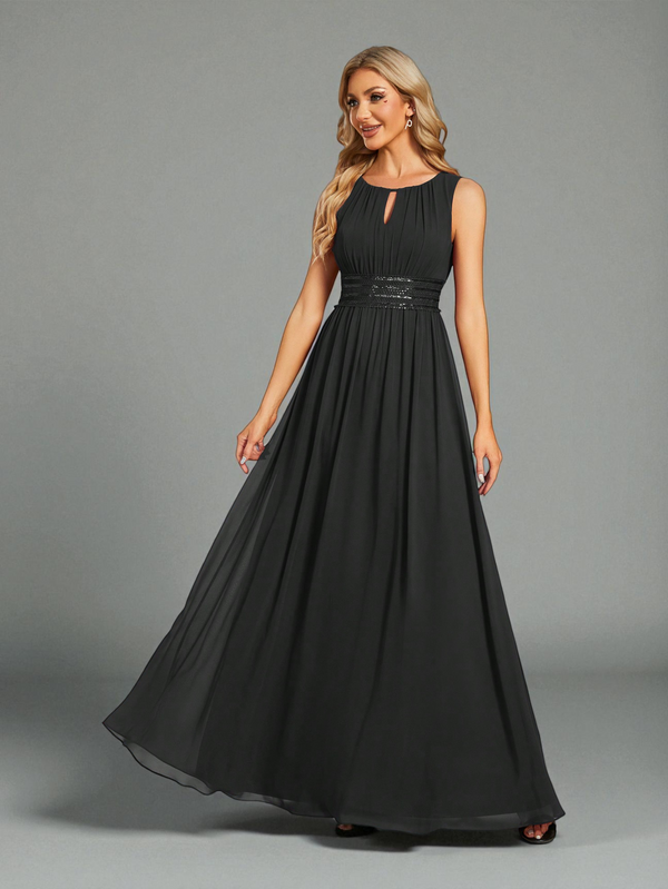 Vestido de Festa Longo Bordado Neide