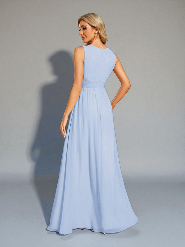 Vestido de Festa Longo Bordado Neide