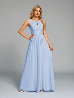 Vestido de Festa Longo Bordado Neide