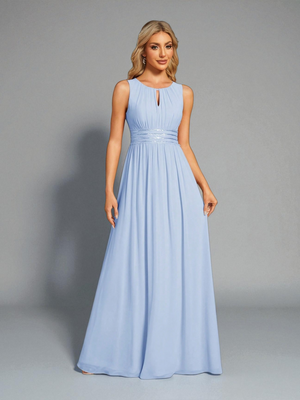 Vestido de Festa Longo Bordado Neide