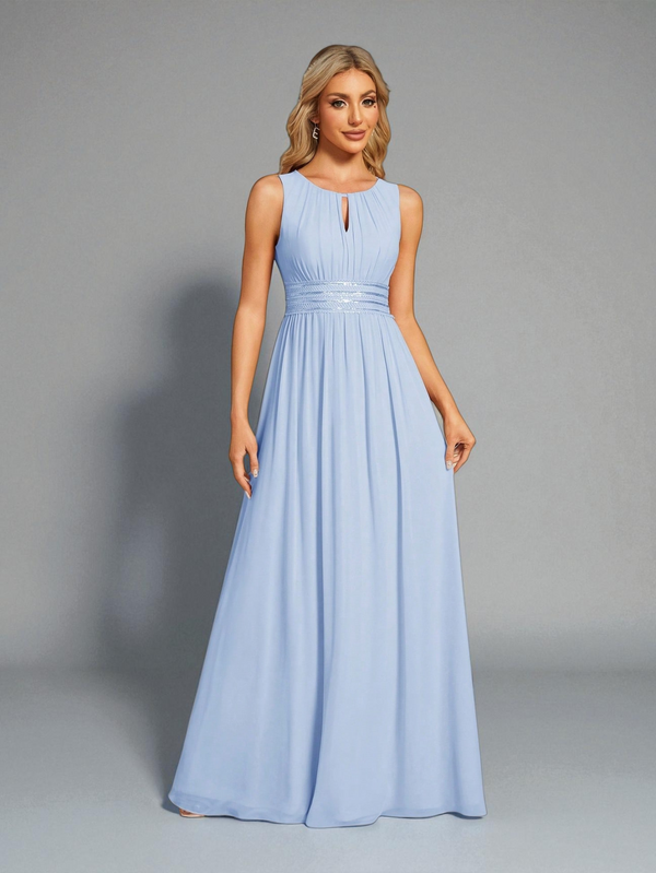 Vestido de Festa Longo Bordado Neide