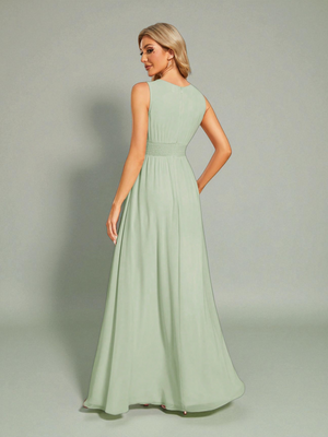 Vestido de Festa Longo Bordado Neide