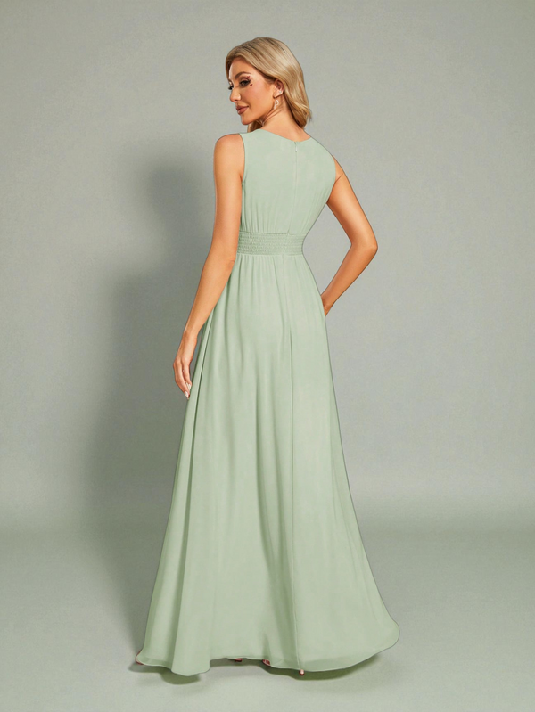 Vestido de Festa Longo Bordado Neide