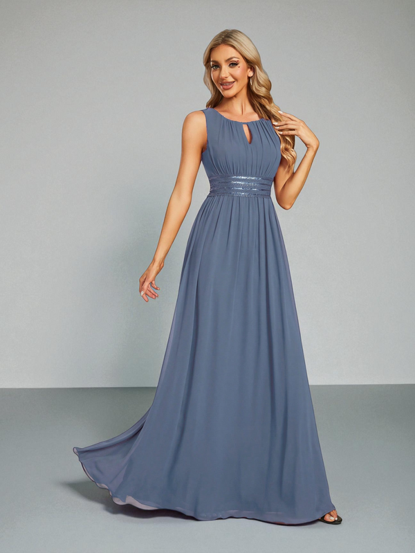 Vestido de Festa Longo Bordado Neide