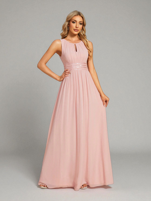 Vestido de Festa Longo Bordado Neide